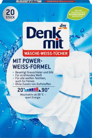 Denkmit maramice za beli veš 20kom
