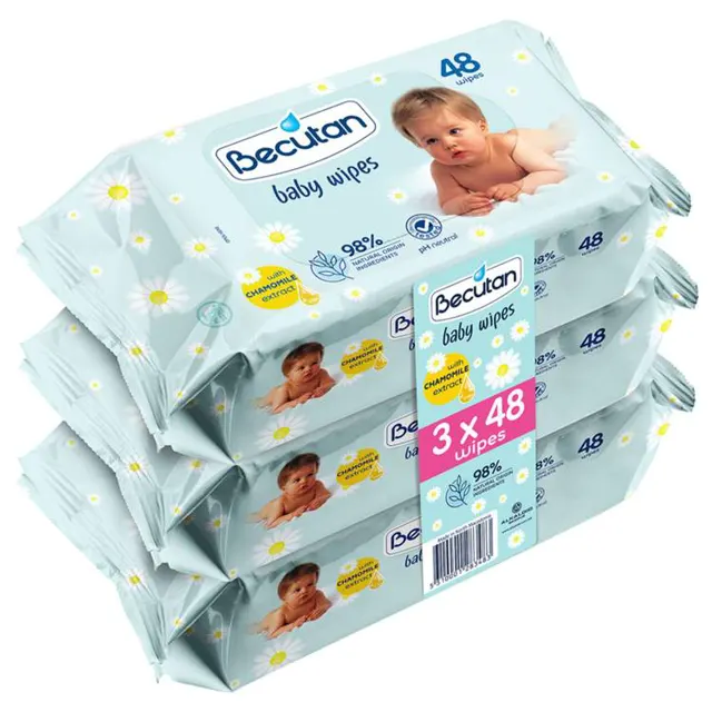 Becutan baby vlaž.maramice kamil. 3x48/1 Becutan