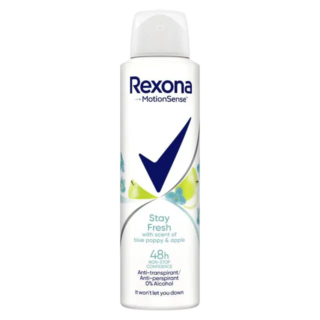 Dezodorans Rexona blue popy&apple 150ml Rexona