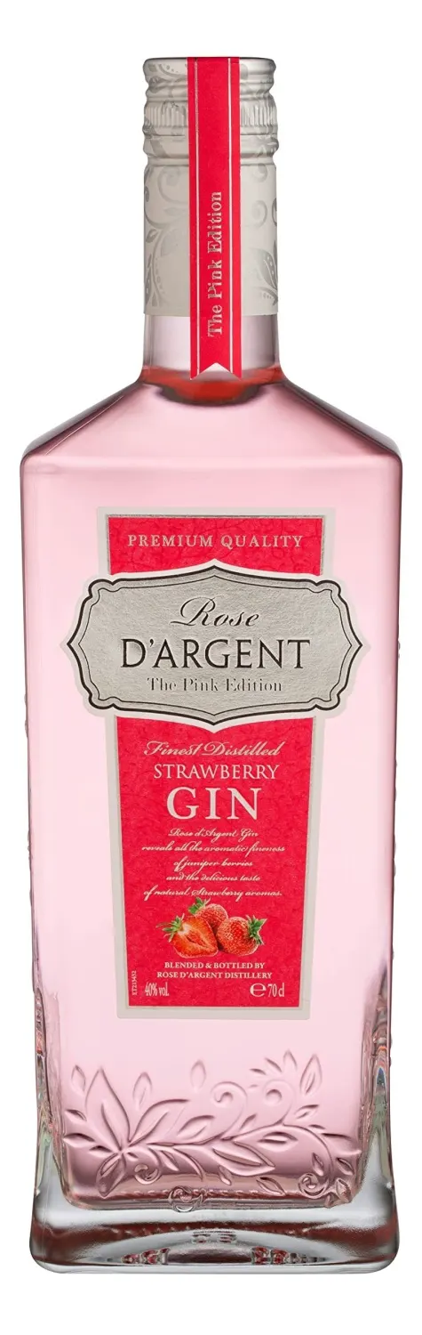 Gin rose D Argent pink 0,7l D'Argent