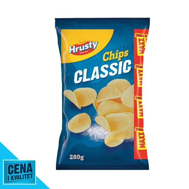 ČIPS MAXX CLASSIC 280G HRUSTY HRUSTY