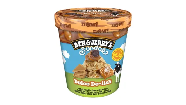 Slad.sundaes Dulce De-lish B&J427ml BEN&JERRY