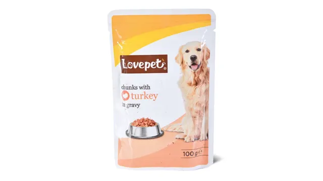 Porcija za pse curka Love Pet 100g Lovepet