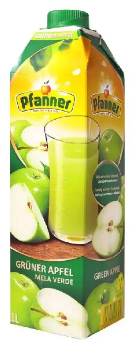 SOK PFANNER ZELENA JABUKA 1L BRIK PFANNER