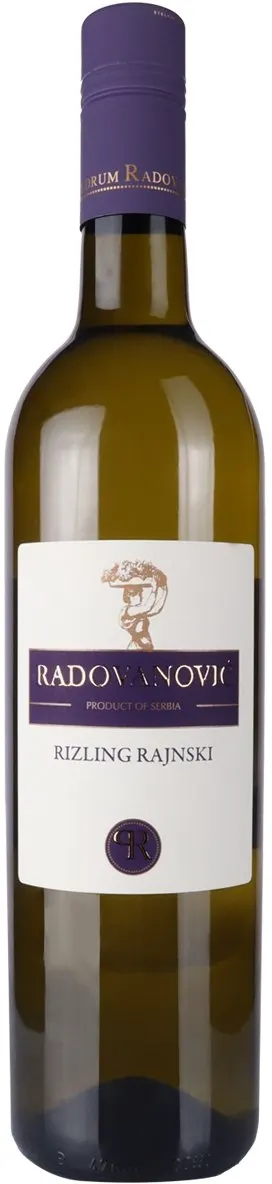 Vino belo Rajski Rizl.Radovanovic 0,75l