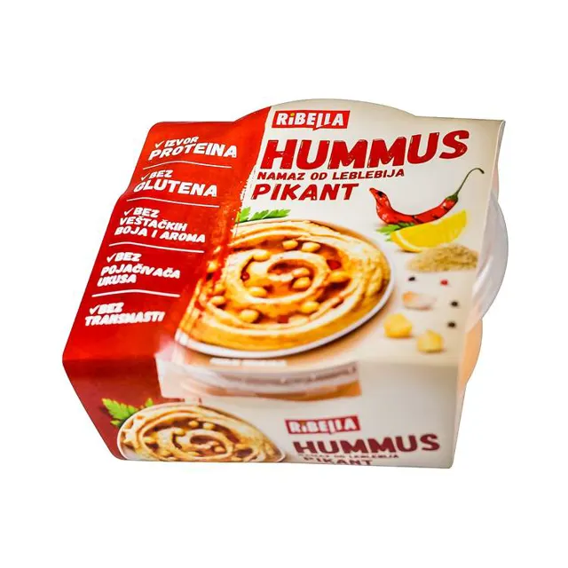 Hummus pikant Ribella 200g Ribella