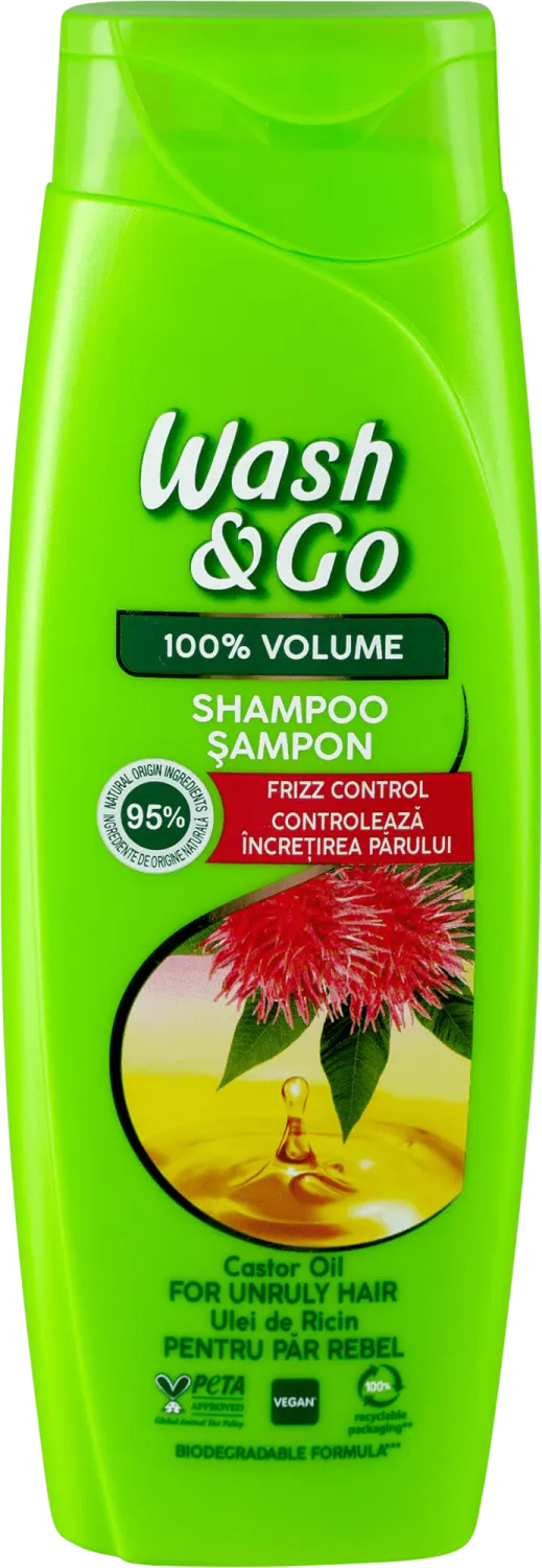 Sampon ricinusovo ulje W&G 360ml Wash&Go