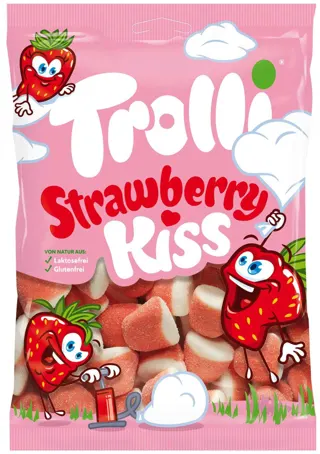Bombone gumene Trolli Kiss 100g
