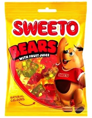 BOMBONE GUMENE MEDVEDICI 80gr SWEETO