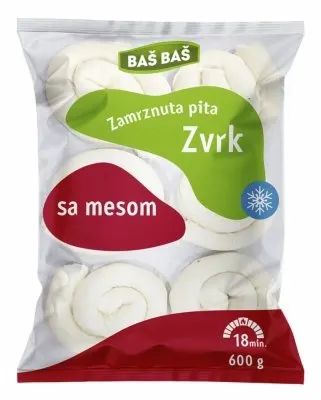 SMRZNUTA PITA SA MESOM BAŠ BAŠ 6X100G BAS BAS