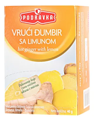 Caj vruci djumbir sa limunom Podravka40g