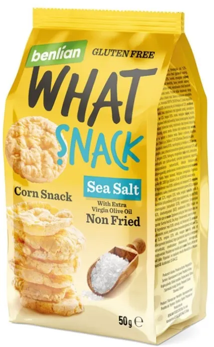 WHAT SNACK MORSKA SO 50gr KOZMETIK PLUS BENLIAN FOOD