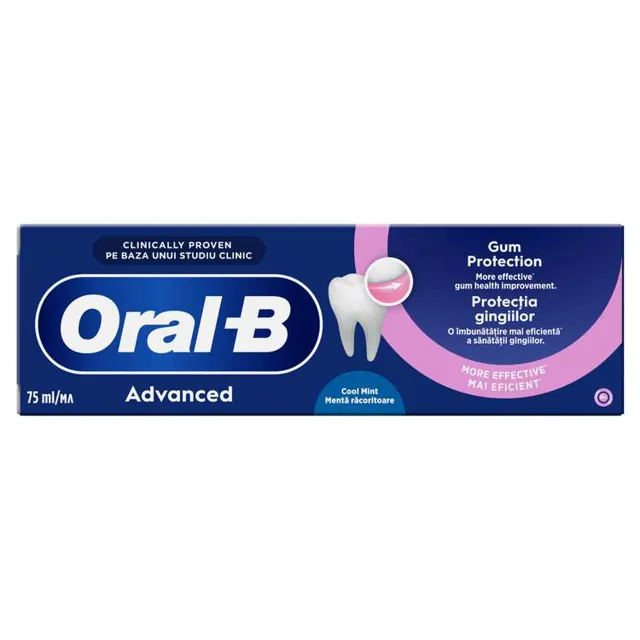 ZP ORAL-B ADVANCED GUM PROTECT 75ML ORAL B