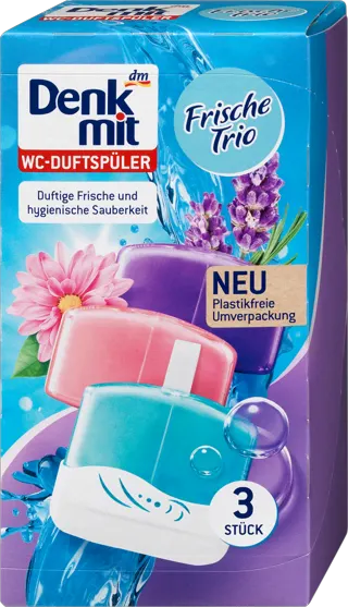 Denkmit osveživač za WC trio 3x55ml