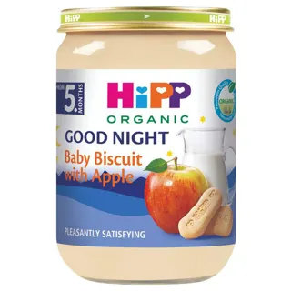 HIPP ML.KAŠ.LAKU NOĆ DEČ.KEKS 190G 5M+