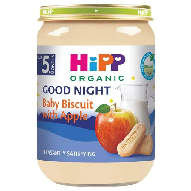 HIPP ML.KAŠ.LAKU NOĆ DEČ.KEKS 190G 5M+ HiPP