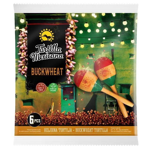 TORTILJA BUCKWHEAT MEXICANA 390G TOR.MEXI