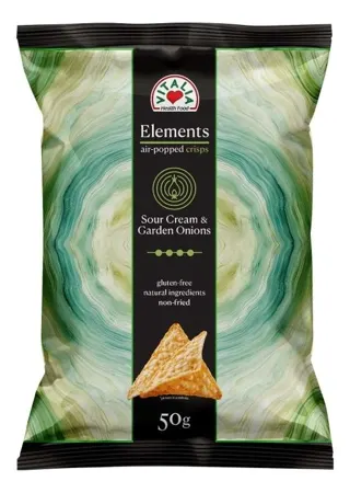 ČIPS EKSTRUDIRANI KISELA PAVLAKA I CRNI LUK 50G VITALIA