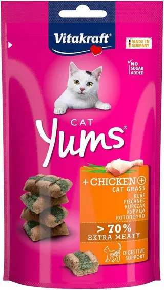 Posl.Yums pil./mac.trava Vitakraft 40g