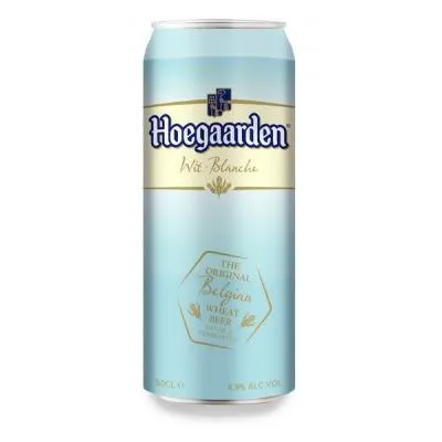 Hoegaarden pivo 0.50L CAN HOEGAARDEN