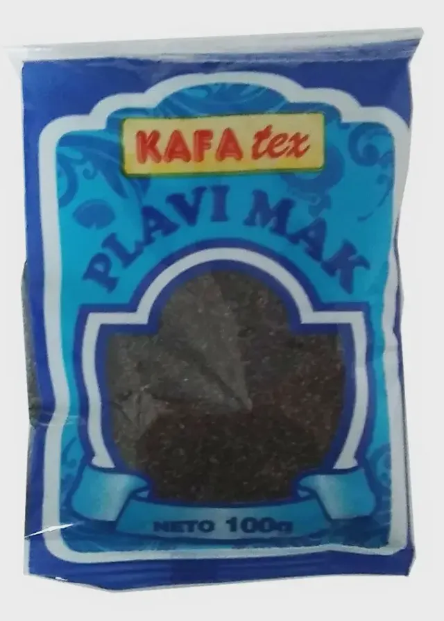 Mak plavi 100g #15 Kafatex