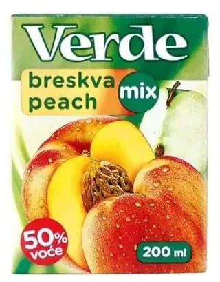 SOK VERDE BRESKVA I JABUKA 200ML