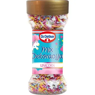 Dekor mix jednorog Dr.Oetker 52g