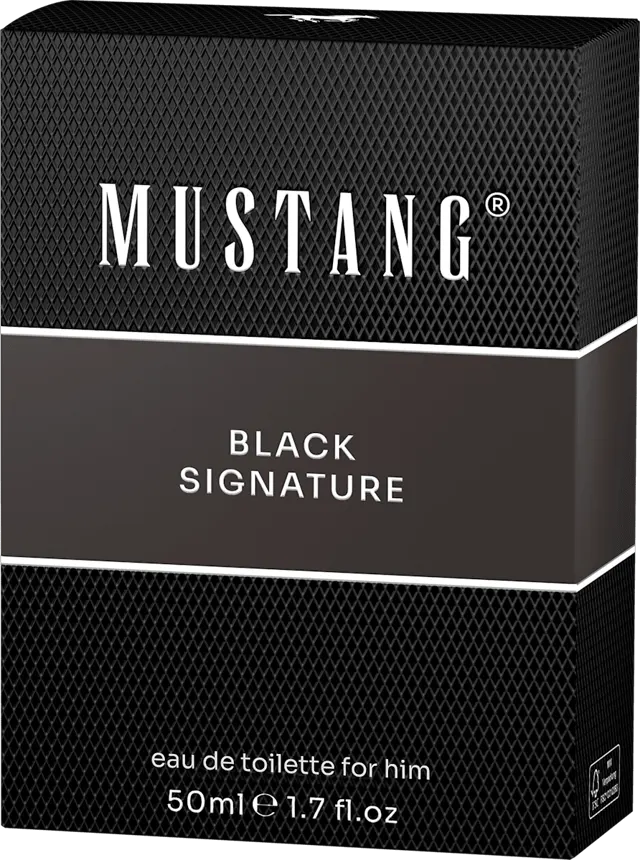 MUSTANG BLACK SIGNATURE EdT 50ml m MUSTANG