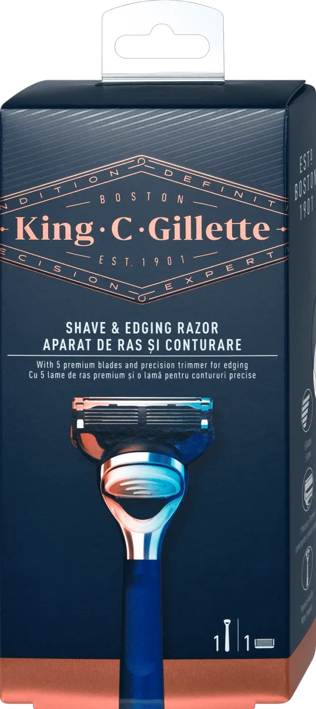 BRIJAČ KING C EDGE 1 UP GILLETTE GILLETTE