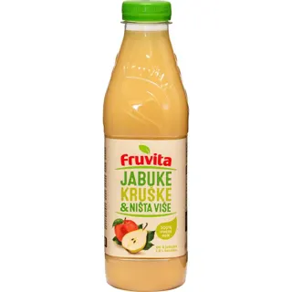 SOK JABUKE KRUSKE&NISTA VISE 0.8l FRUVITA