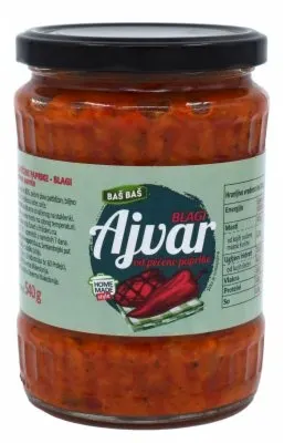 Ajvar ljuti bas bas 540 g BAS BAS