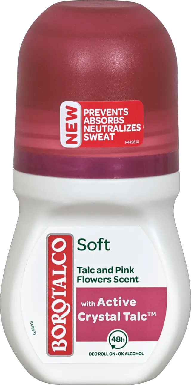 BOROTALCO roll on Soft 50ml Borotalco