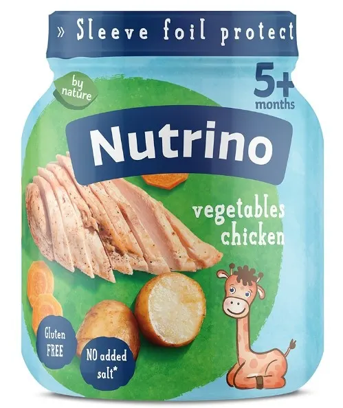 BEBI PIRE OD MESA NUTRINO PILETINA I POVRĆE 125 G NUTRINO