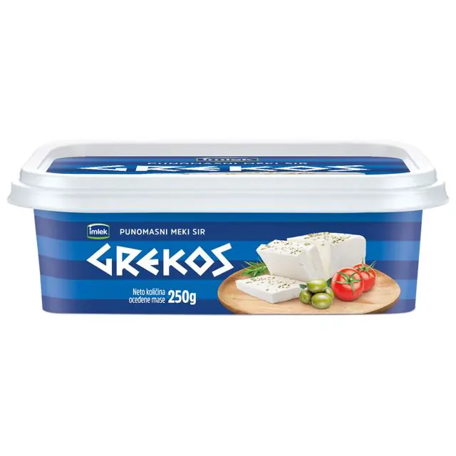 Sir Grekos punomas.meki beli 45%m 250g Grekos