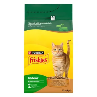 Friskies granule za macke indoor 1,5kg