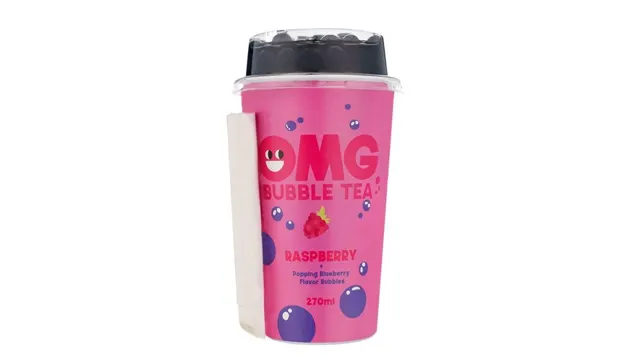 BUBBLE TEA OMG BRESKVA SA JAGODA BOBICAMA 270ML OMG BUBBLE TEA