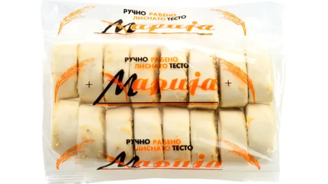 Smrznuti puz sa sirom i susamom600g Marija