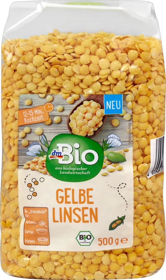 dmBio žuto sočivo 500g dmBio