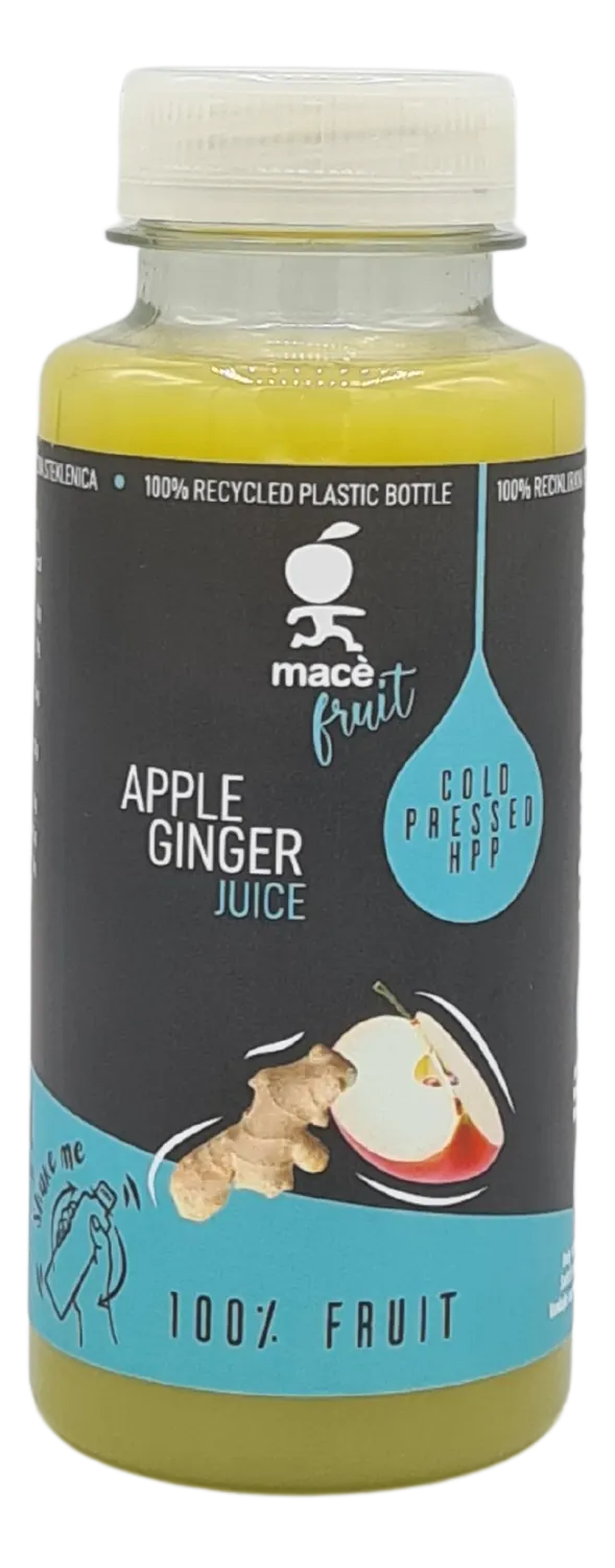 SVEŽE CEĐENI SOK OD JABUKE I ĐUMBIRA 250ML WFC WFC