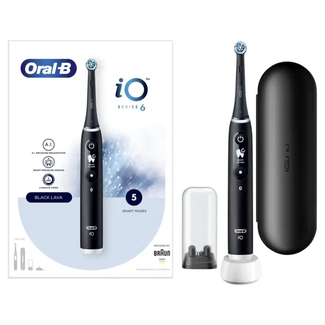 Elek.cetkica Oral-B iO6 Black Lava Oral-B