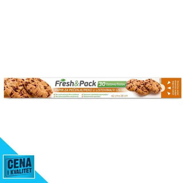 PAPIR ZA PEČENJE 30/1 FRESH&PACK FRESH&PACK