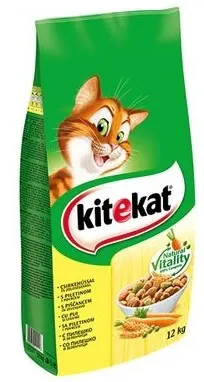 Kitekat briketi,piletina i povrce 12kg