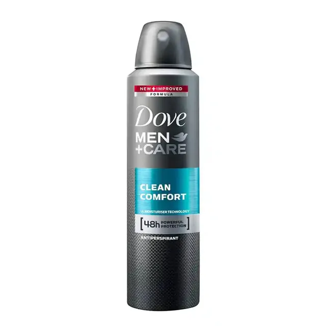 DEO DOVE CLEAN MEN 150ML DOVE