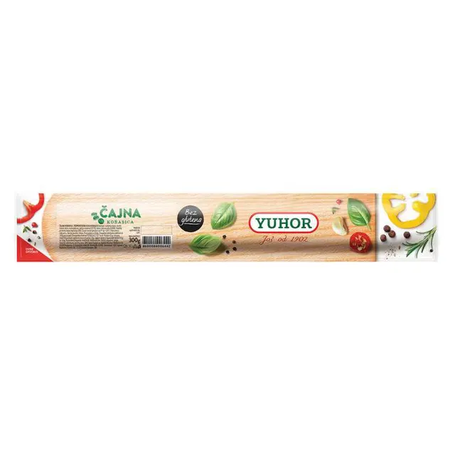 Cajna kobasica vakum Yuhor 300g Yuhor