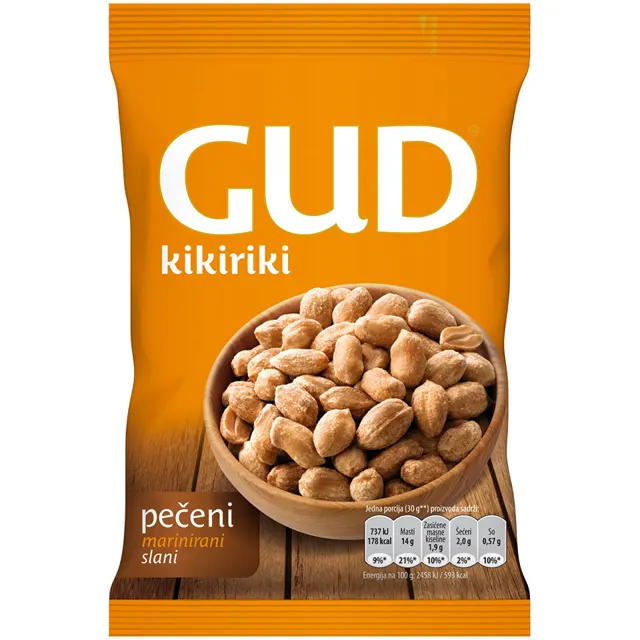 KIKIRIKI PECENI SLANI 80G GUD Gud