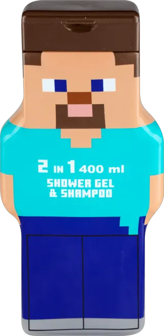 MINECRAFT 2u1 gel/tuš i šampon 400ml