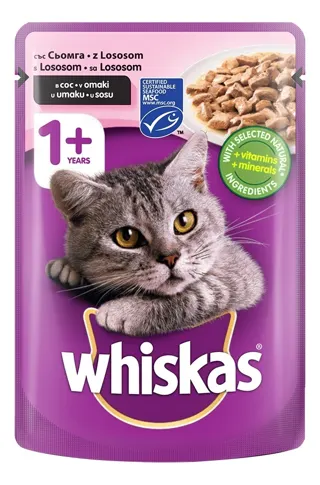 Whiskas losos 100gr hrana za macke
