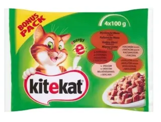 Kitekat kesice, lovacki meni 4x100g