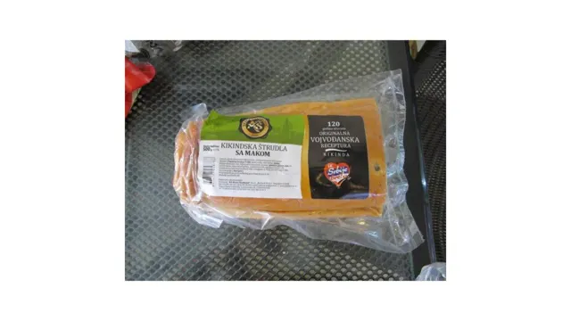 Strudla mak Kikindska pekara 500g Kikindska pekara