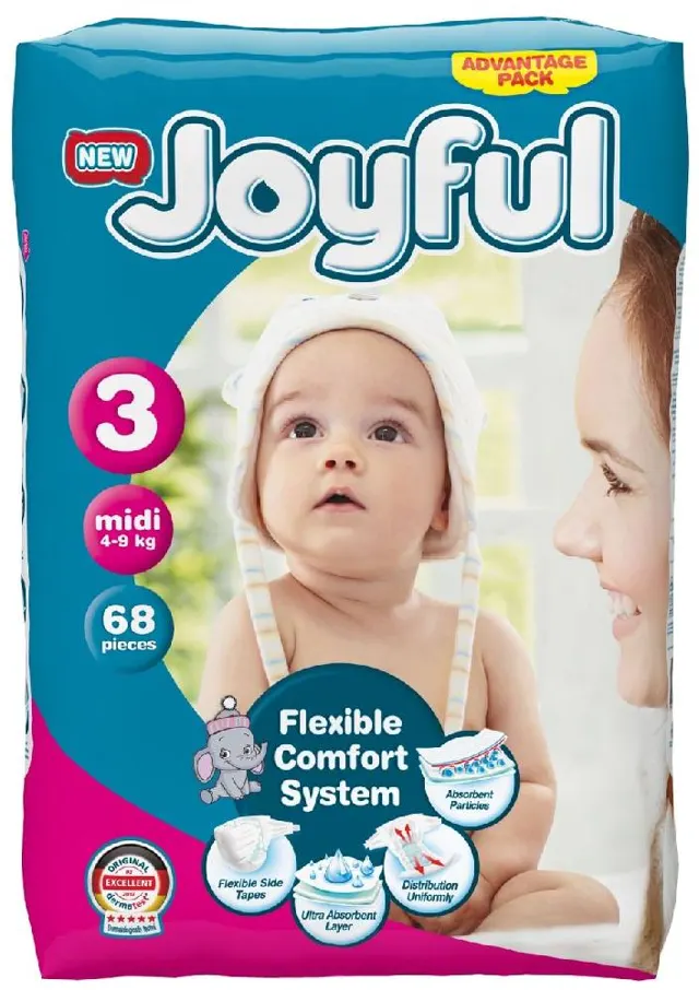 PELENE JOYFUL 3 MIDI 4-9KG 68/1 JOYFUL